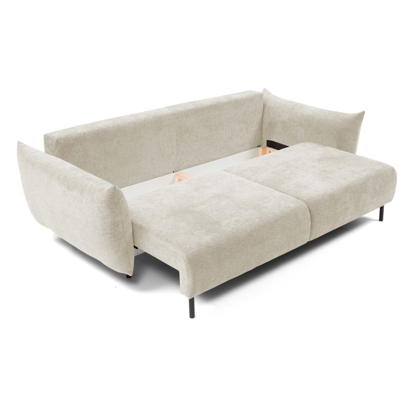 Sofa ADEL z funkcja spania i pojemnikiem ECRU OVER THE HORIZON 03 Sofa ADEL z funkcja spania i pojemnikiem ECRU OVER THE HORIZON 03