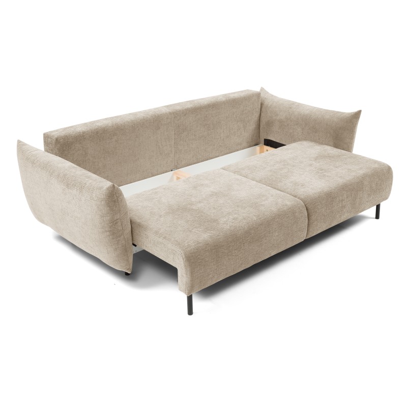 Sofa ADEL z funkcja spania i pojemnikiem BEŻOWY OVER THE HORIZON 08 Sofa ADEL z funkcja spania i pojemnikiem BEŻOWY OVER THE HORIZON 08