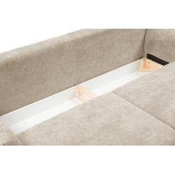 Sofa ADEL z funkcja spania i pojemnikiem BEŻOWY OVER THE HORIZON 08 Sofa ADEL z funkcja spania i pojemnikiem BEŻOWY OVER THE HORIZON 08