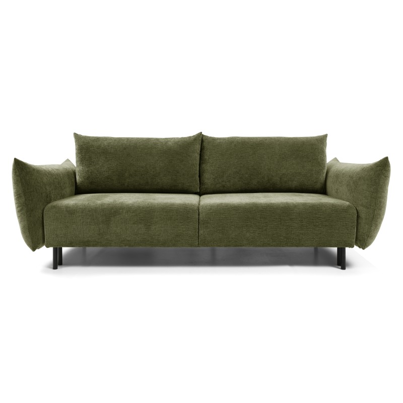 Sofa ADEL z funkcja spania i pojemnikiem OLIWKOWY OVER THE HORIZON 38 Sofa ADEL z funkcja spania i pojemnikiem OLIWKOWY OVER THE HORIZON 38
