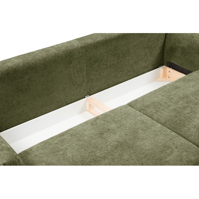 Sofa ADEL z funkcja spania i pojemnikiem OLIWKOWY OVER THE HORIZON 38 Sofa ADEL z funkcja spania i pojemnikiem OLIWKOWY OVER THE HORIZON 38
