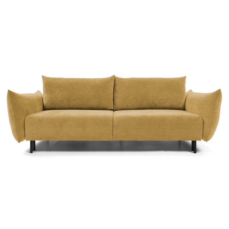 Sofa ADEL z funkcja spania i pojemnikiem ZŁOTY OVER THE HORIZON 54 Sofa ADEL z funkcja spania i pojemnikiem ZŁOTY OVER THE HORIZON 54