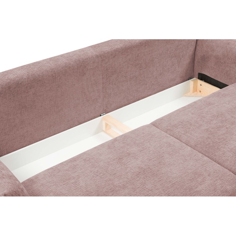 Sofa ADEL z funkcja spania i pojemnikiem BRUDNY RÓŻ OVER THE HORIZON 64 Sofa ADEL z funkcja spania i pojemnikiem BRUDNY RÓŻ OVER THE HORIZON 64
