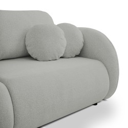 Sofa LOOP z funkcja spania i pojemnikiem SZARY RAVEN 06 Sofa LOOP z funkcja spania i pojemnikiem SZARY RAVEN 06