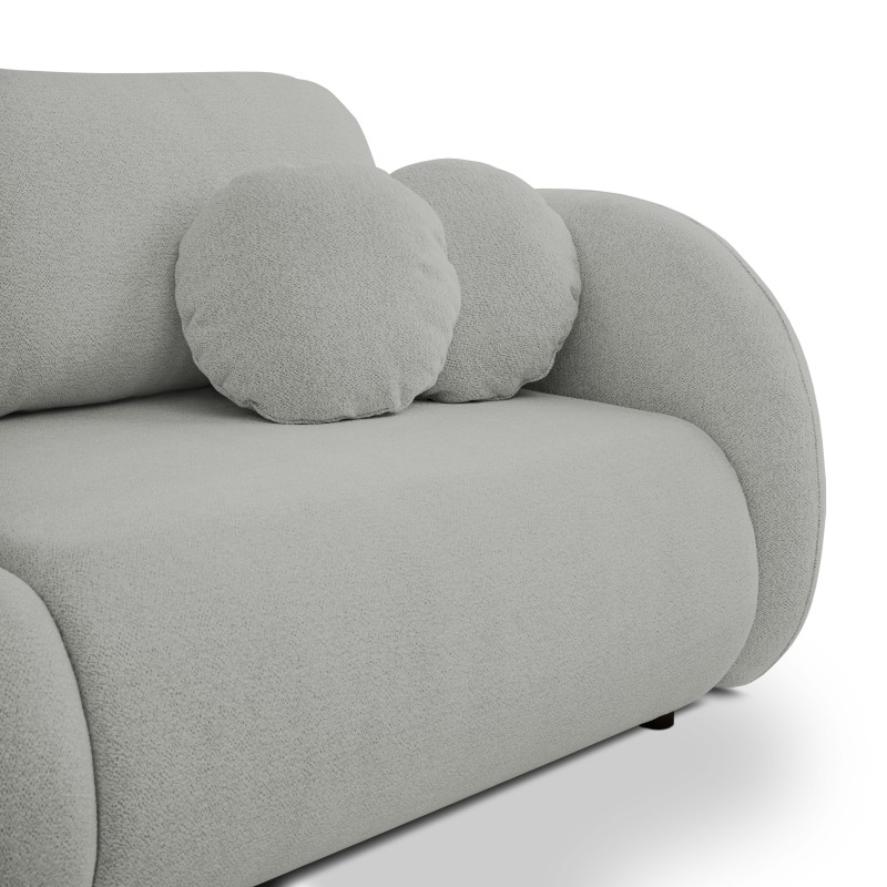 Sofa LOOP z funkcja spania i pojemnikiem SZARY RAVEN 06 Sofa LOOP z funkcja spania i pojemnikiem SZARY RAVEN 06