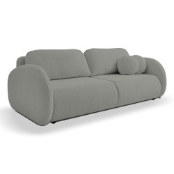 Sofa LOOP z funkcja spania i pojemnikiem CIEMNY SZARY RAVEN 07
