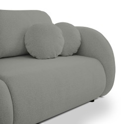 Sofa LOOP z funkcja spania i pojemnikiem CIEMNY SZARY RAVEN 07 Sofa LOOP z funkcja spania i pojemnikiem CIEMNY SZARY RAVEN 07