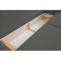 Sofa LOOP z funkcja spania i pojemnikiem GRAFIT RAVEN 13 Sofa LOOP z funkcja spania i pojemnikiem GRAFIT RAVEN 13