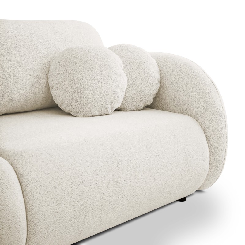 Sofa LOOP z funkcja spania i pojemnikiem BIAŁY RAVEN 21 Sofa LOOP z funkcja spania i pojemnikiem BIAŁY RAVEN 21