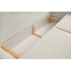 Sofa LOOP z funkcja spania i pojemnikiem BRUDNA BIEL RAVEN 22 Sofa LOOP z funkcja spania i pojemnikiem BRUDNA BIEL RAVEN 22
