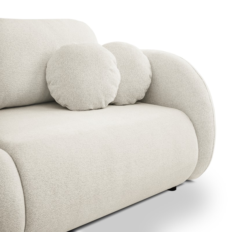 Sofa LOOP z funkcja spania i pojemnikiem BRUDNA BIEL RAVEN 22 Sofa LOOP z funkcja spania i pojemnikiem BRUDNA BIEL RAVEN 22