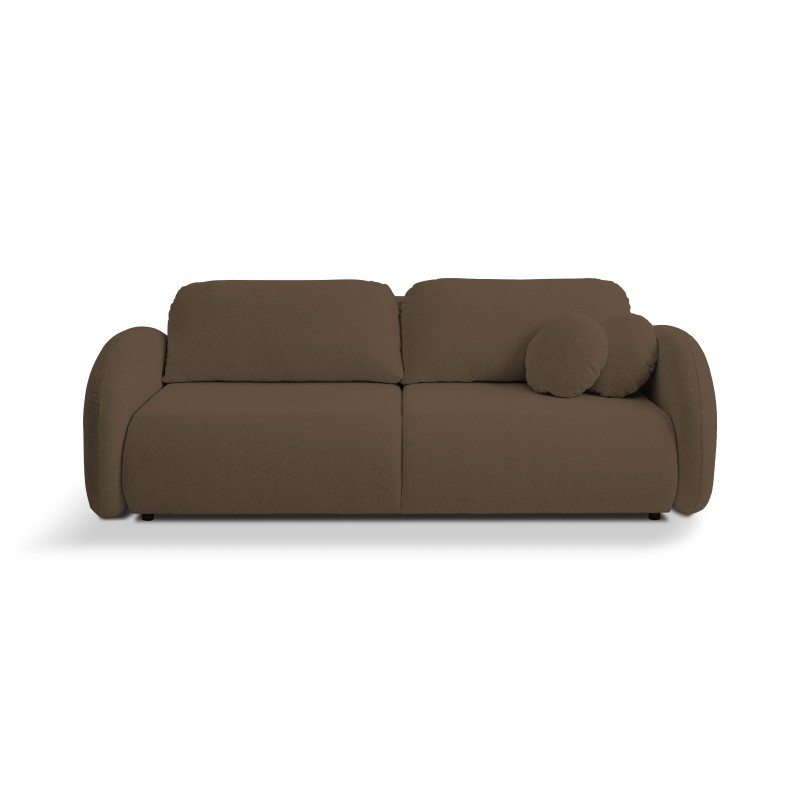 Sofa LOOP z funkcja spania i pojemnikiem BRĄZOWY RAVEN 45 Sofa LOOP z funkcja spania i pojemnikiem BRĄZOWY RAVEN 45