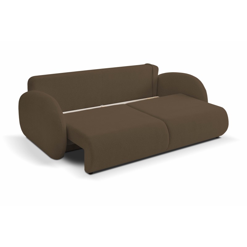 Sofa LOOP z funkcja spania i pojemnikiem BRĄZOWY RAVEN 45 Sofa LOOP z funkcja spania i pojemnikiem BRĄZOWY RAVEN 45