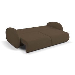 Sofa LOOP z funkcja spania i pojemnikiem BRĄZOWY RAVEN 45 Sofa LOOP z funkcja spania i pojemnikiem BRĄZOWY RAVEN 45
