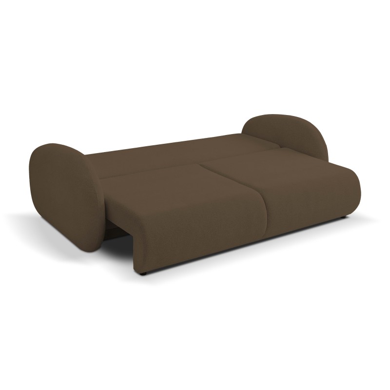 Sofa LOOP z funkcja spania i pojemnikiem BRĄZOWY RAVEN 45 Sofa LOOP z funkcja spania i pojemnikiem BRĄZOWY RAVEN 45