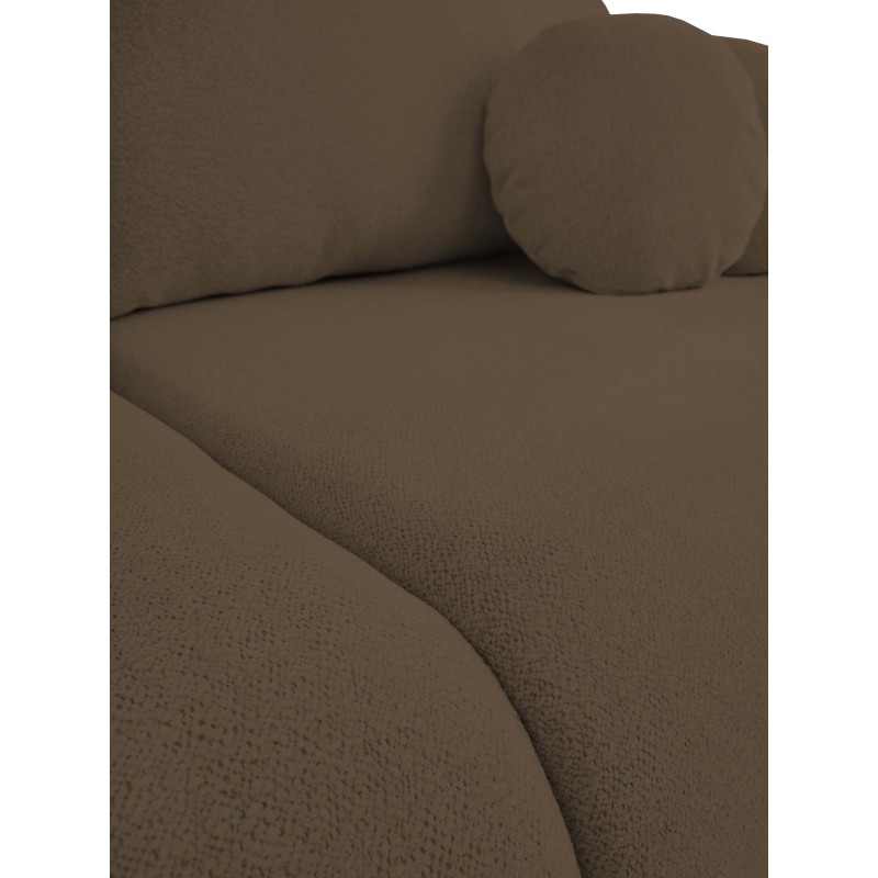 Sofa LOOP z funkcja spania i pojemnikiem BRĄZOWY RAVEN 45 Sofa LOOP z funkcja spania i pojemnikiem BRĄZOWY RAVEN 45