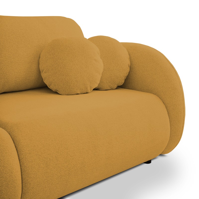Sofa LOOP z funkcja spania i pojemnikiem ZŁOTY RAVEN 66 Sofa LOOP z funkcja spania i pojemnikiem ZŁOTY RAVEN 66
