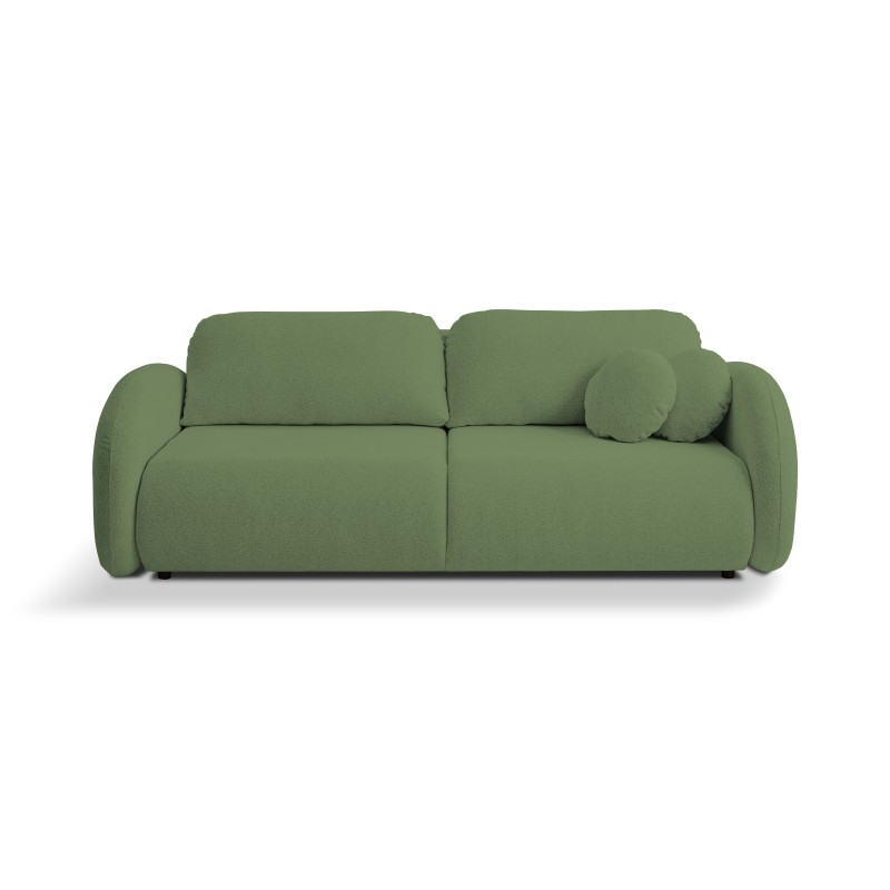 Sofa LOOP z funkcja spania i pojemnikiem ZIELONY RAVEN 77 Sofa LOOP z funkcja spania i pojemnikiem ZIELONY RAVEN 77