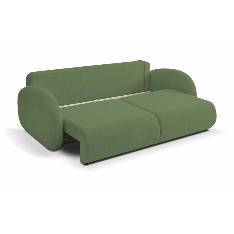 Sofa LOOP z funkcja spania i pojemnikiem ZIELONY RAVEN 77 Sofa LOOP z funkcja spania i pojemnikiem ZIELONY RAVEN 77
