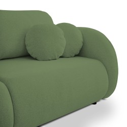 Sofa LOOP z funkcja spania i pojemnikiem ZIELONY RAVEN 77 Sofa LOOP z funkcja spania i pojemnikiem ZIELONY RAVEN 77