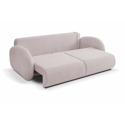 Sofa LOOP z funkcja spania i pojemnikiem PUDROWY RÓŻ RAVEN 91 Sofa LOOP z funkcja spania i pojemnikiem PUDROWY RÓŻ RAVEN 91