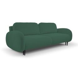 Sofa SOFT z funkcja spania i pojemnikiem ZIELONY RUN AGAIN 36