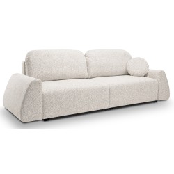 Sofa ALMI z funkcja spania i pojemnikiem BEŻOWY EXCITE ME 01