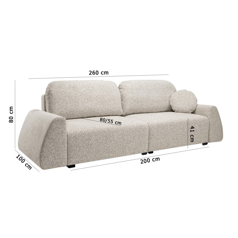 Sofa ALMI z funkcja spania i pojemnikiem POPIELATY EXCITE ME 11 Sofa ALMI z funkcja spania i pojemnikiem POPIELATY EXCITE ME 11