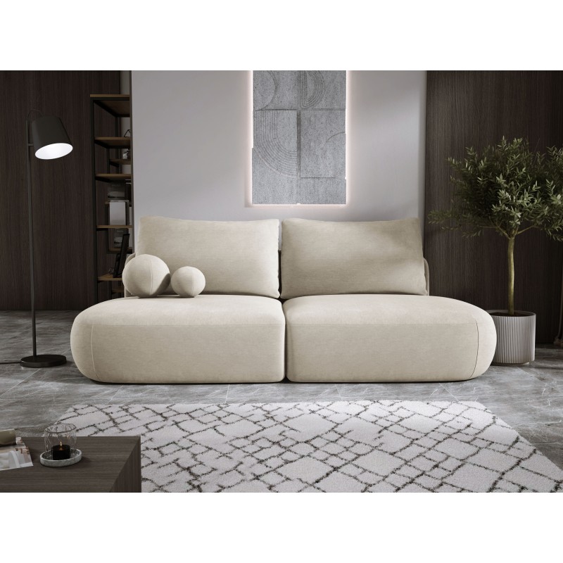 Sofa BABU z funkcja spania i pojemnikiem BEŻOWY CLOUD 03 Sofa BABU z funkcja spania i pojemnikiem BEŻOWY CLOUD 03