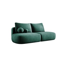 Sofa BABU z funkcja spania i pojemnikiem ZIELONY CLOUD 39
