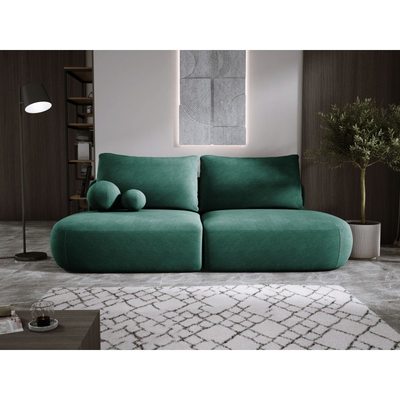 Sofa BABU z funkcja spania i pojemnikiem ZIELONY CLOUD 39 Sofa BABU z funkcja spania i pojemnikiem ZIELONY CLOUD 39