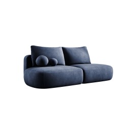 Sofa BABU z funkcja spania i pojemnikiem NIEBIESKI CLOUD 79