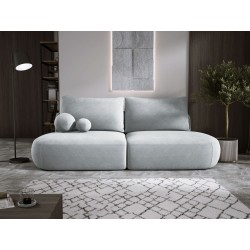 Sofa BABU z funkcja spania i pojemnikiem SREBRNY CLOUD 81 Sofa BABU z funkcja spania i pojemnikiem SREBRNY CLOUD 81