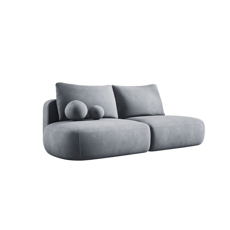 Sofa BABU z funkcja spania i pojemnikiem POPIELATY CLOUD 82