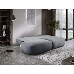 Sofa BABU z funkcja spania i pojemnikiem SZARY CLOUD 91 Sofa BABU z funkcja spania i pojemnikiem SZARY CLOUD 91