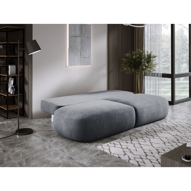 Sofa BABU z funkcja spania i pojemnikiem SZARY CLOUD 91 Sofa BABU z funkcja spania i pojemnikiem SZARY CLOUD 91