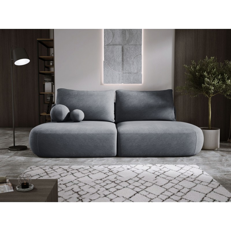 Sofa BABU z funkcja spania i pojemnikiem SZARY CLOUD 91 Sofa BABU z funkcja spania i pojemnikiem SZARY CLOUD 91