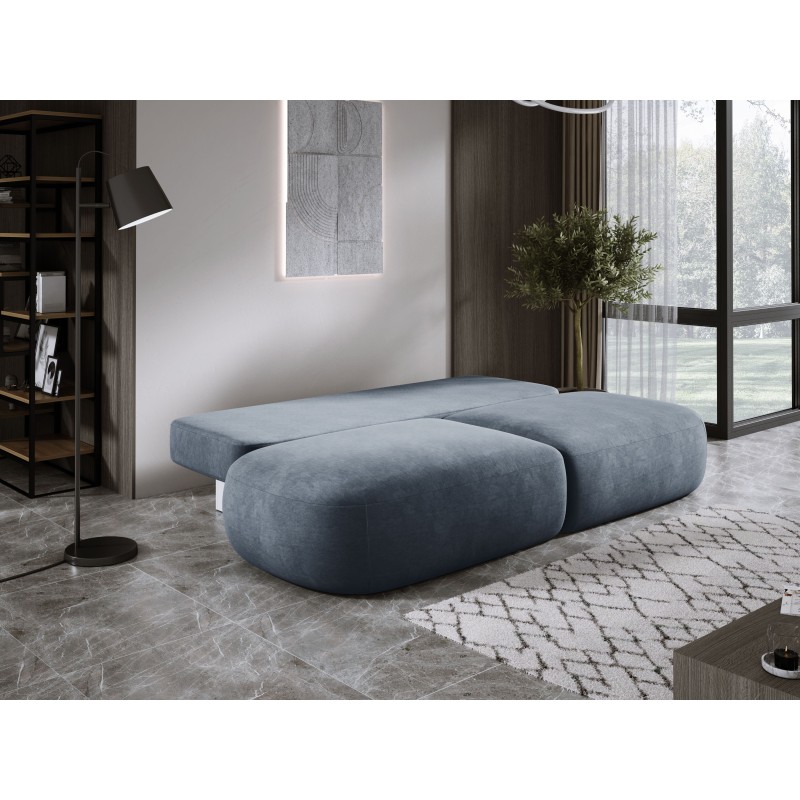 Sofa BABU z funkcja spania i pojemnikiem CIEMNY SZARY CLOUD 97 Sofa BABU z funkcja spania i pojemnikiem CIEMNY SZARY CLOUD 97