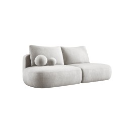 Sofa BABU z funkcja spania i pojemnikiem BEŻOWY APHRODITE 01