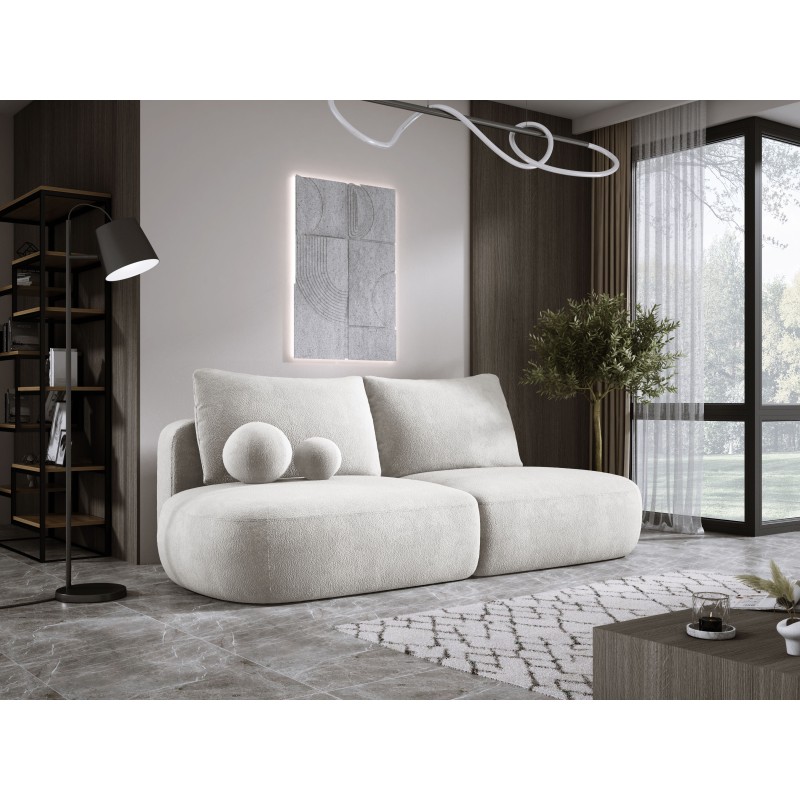 Sofa BABU z funkcja spania i pojemnikiem BEŻOWY APHRODITE 01 Sofa BABU z funkcja spania i pojemnikiem BEŻOWY APHRODITE 01