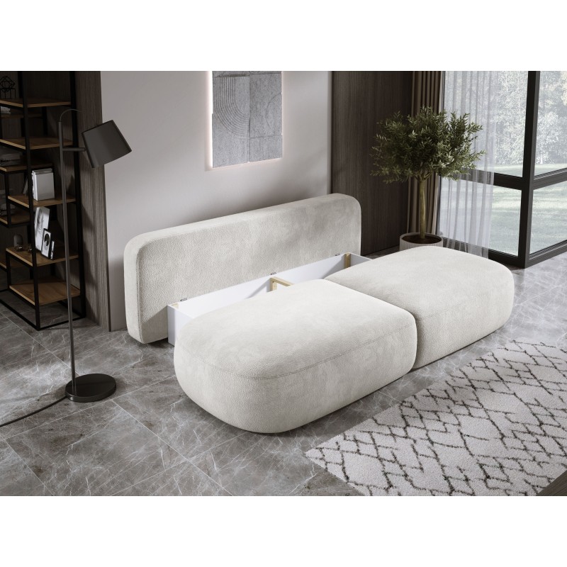 Sofa BABU z funkcja spania i pojemnikiem BEŻOWY APHRODITE 01 Sofa BABU z funkcja spania i pojemnikiem BEŻOWY APHRODITE 01