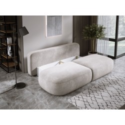 Sofa BABU z funkcja spania i pojemnikiem JASNO SZARY APHRODITE 04 Sofa BABU z funkcja spania i pojemnikiem JASNO SZARY APHRODITE 04