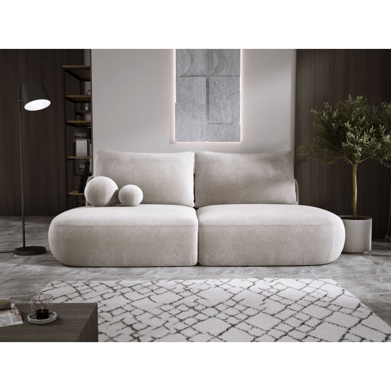 Sofa BABU z funkcja spania i pojemnikiem JASNO SZARY APHRODITE 04 Sofa BABU z funkcja spania i pojemnikiem JASNO SZARY APHRODITE 04