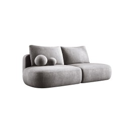 Sofa BABU z funkcja spania i pojemnikiem SZARY APHRODITE 07