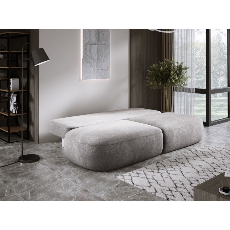 Sofa BABU z funkcja spania i pojemnikiem SZARY APHRODITE 07 Sofa BABU z funkcja spania i pojemnikiem SZARY APHRODITE 07