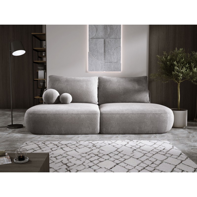 Sofa BABU z funkcja spania i pojemnikiem SZARY APHRODITE 07 Sofa BABU z funkcja spania i pojemnikiem SZARY APHRODITE 07