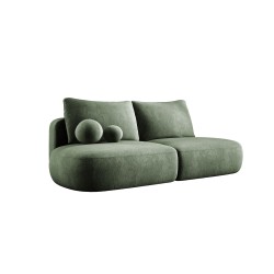 Sofa BABU z funkcja spania i pojemnikiem JASNA ZIELEŃ APHRODITE 12