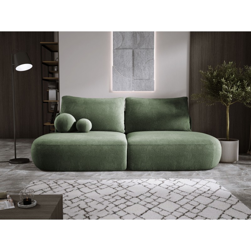 Sofa BABU z funkcja spania i pojemnikiem JASNA ZIELEŃ APHRODITE 12 Sofa BABU z funkcja spania i pojemnikiem JASNA ZIELEŃ APHRODITE 12