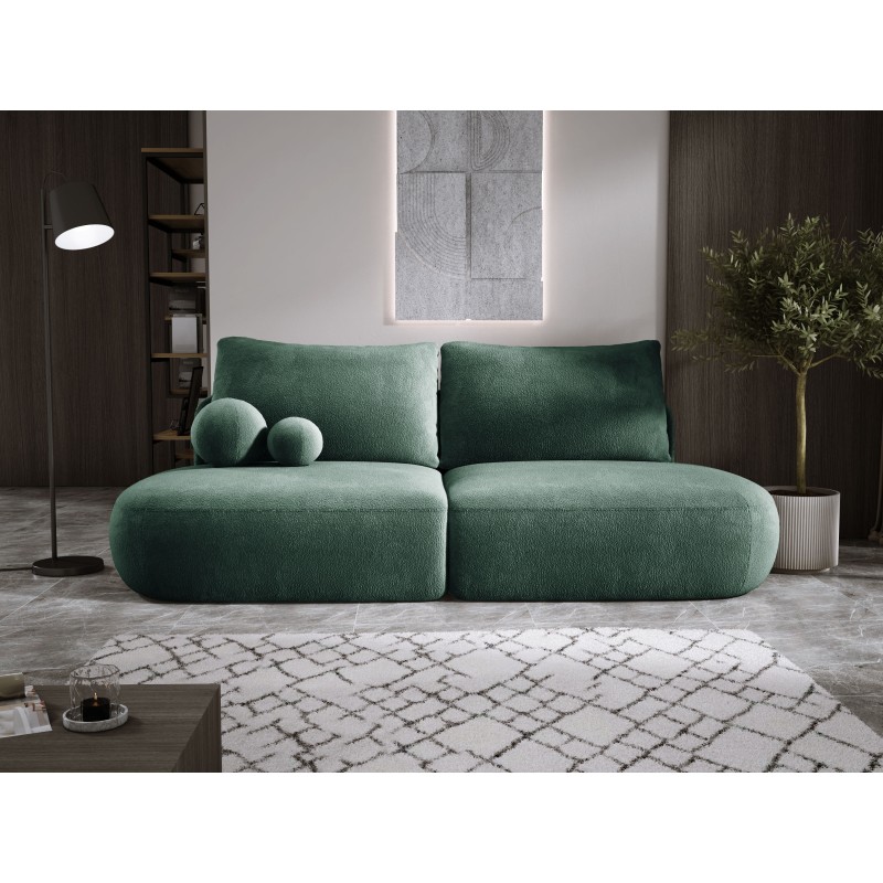 Sofa BABU z funkcja spania i pojemnikiem ZIELONY APHRODITE 13 Sofa BABU z funkcja spania i pojemnikiem ZIELONY APHRODITE 13