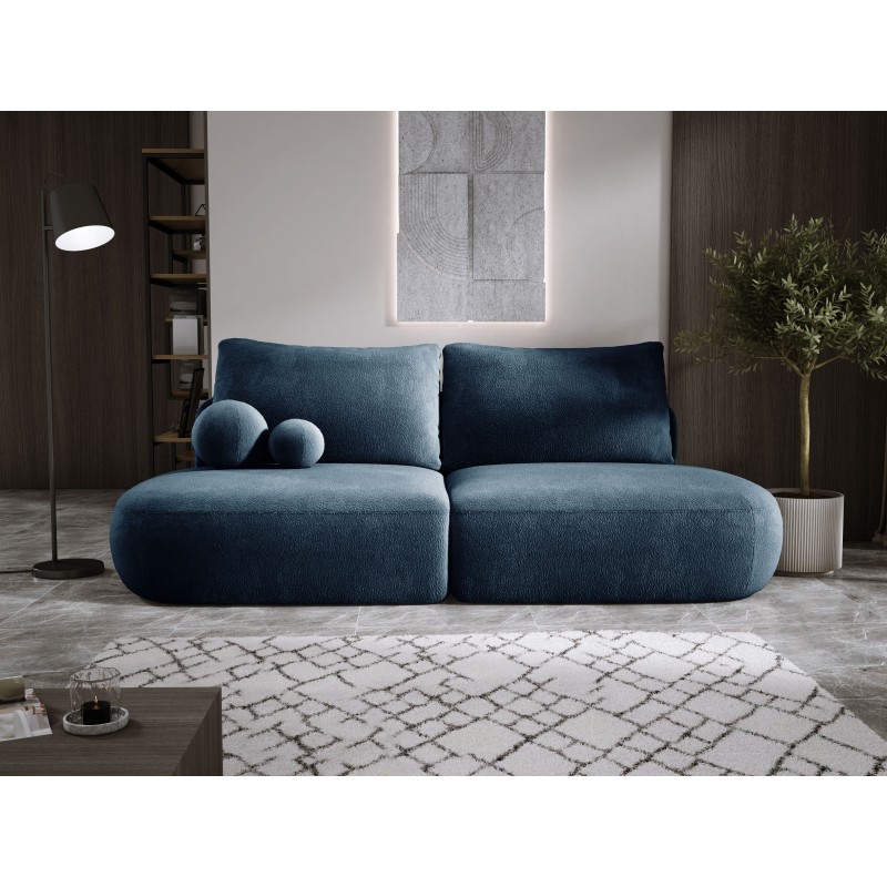 Sofa BABU z funkcja spania i pojemnikiem NIEBIESKI APHRODITE 15 Sofa BABU z funkcja spania i pojemnikiem NIEBIESKI APHRODITE 15
